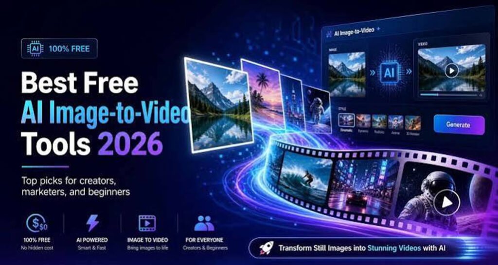 Best Image to Video AI Tools of 2026: 8 Platforms Compare Best Image to Video AI Tools of 2026: 8 Platforms Compare